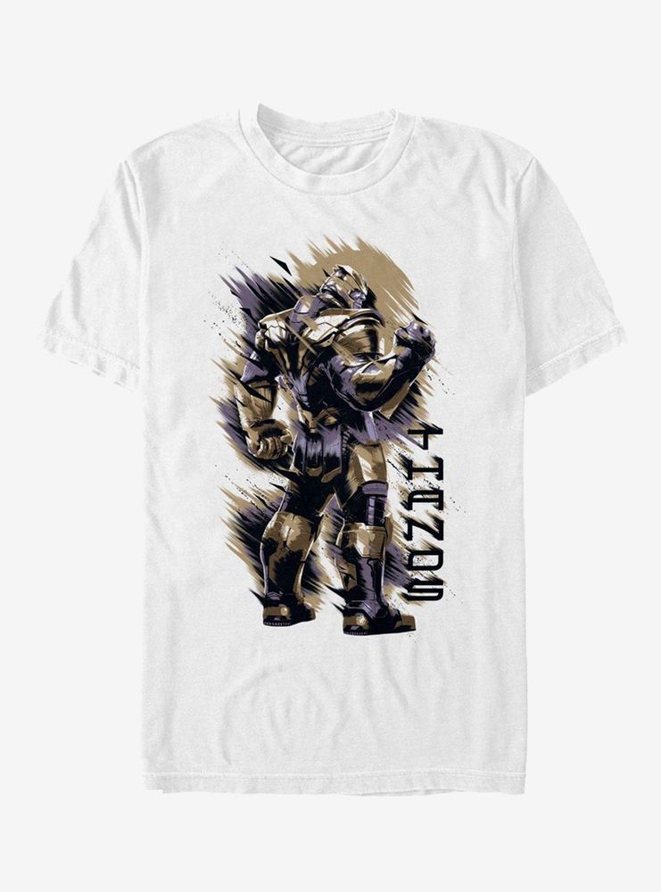 Marvel Avengers Endgame Thanos Shoulder T-Shirt