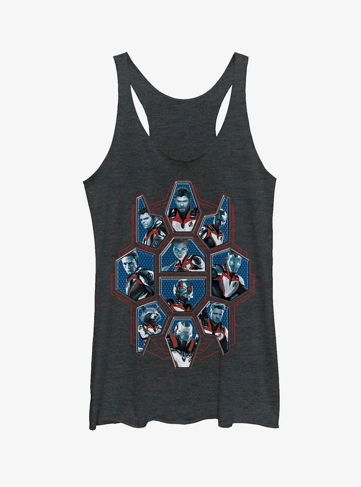 Marvel Avengers Endgame Character Group Womens Tank