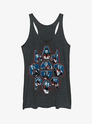 Marvel Avengers Endgame Character Group Womens Tank