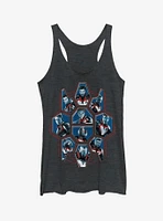 Marvel Avengers Endgame Character Group Womens Tank