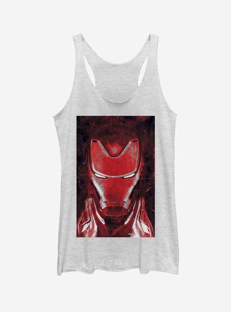 Marvel Avengers Endgame Iron Man Red Womens Tank