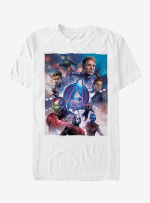 Marvel Avengers Endgame Basic Poster T-Shirt