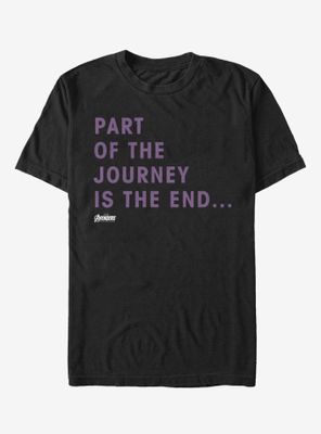 Marvel Avengers Endgame Journey Ending T-Shirt