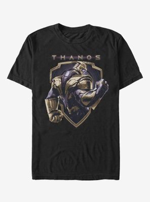 Marvel Avengers Endgame Thanos Shield T-Shirt