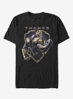 Marvel Avengers Endgame Thanos Shield T-Shirt