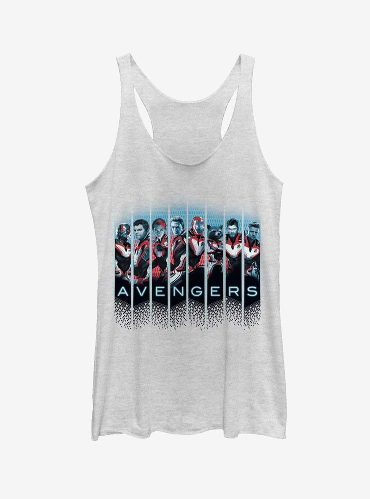 Marvel Avengers Endgame Grid Panel Womens Tank