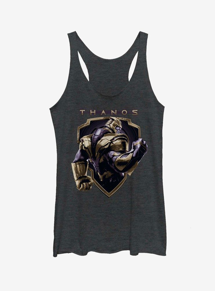 Marvel Avengers Endgame Thanos Shield Womens Tank