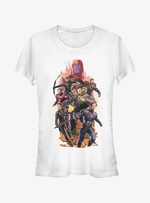 Marvel Avengers: Endgame Final Battle Girls T-Shirt