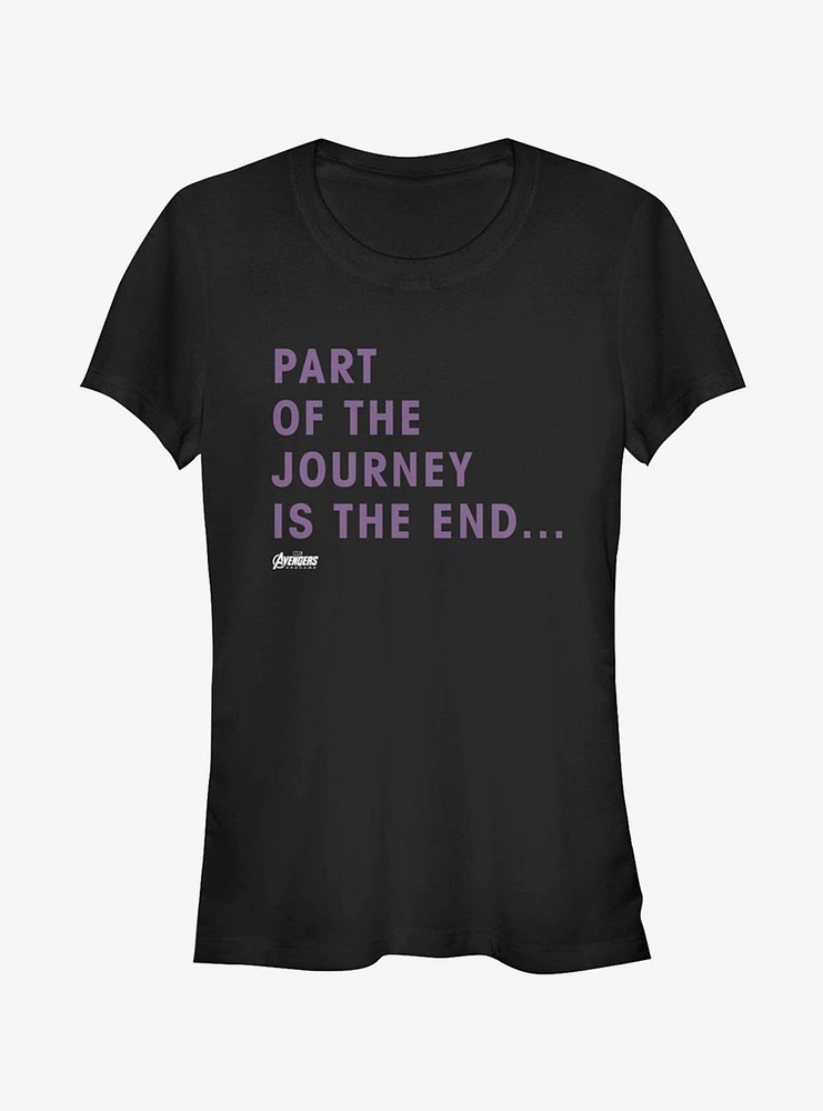 Marvel Avengers: Endgame Journey Ending Girls T-Shirt