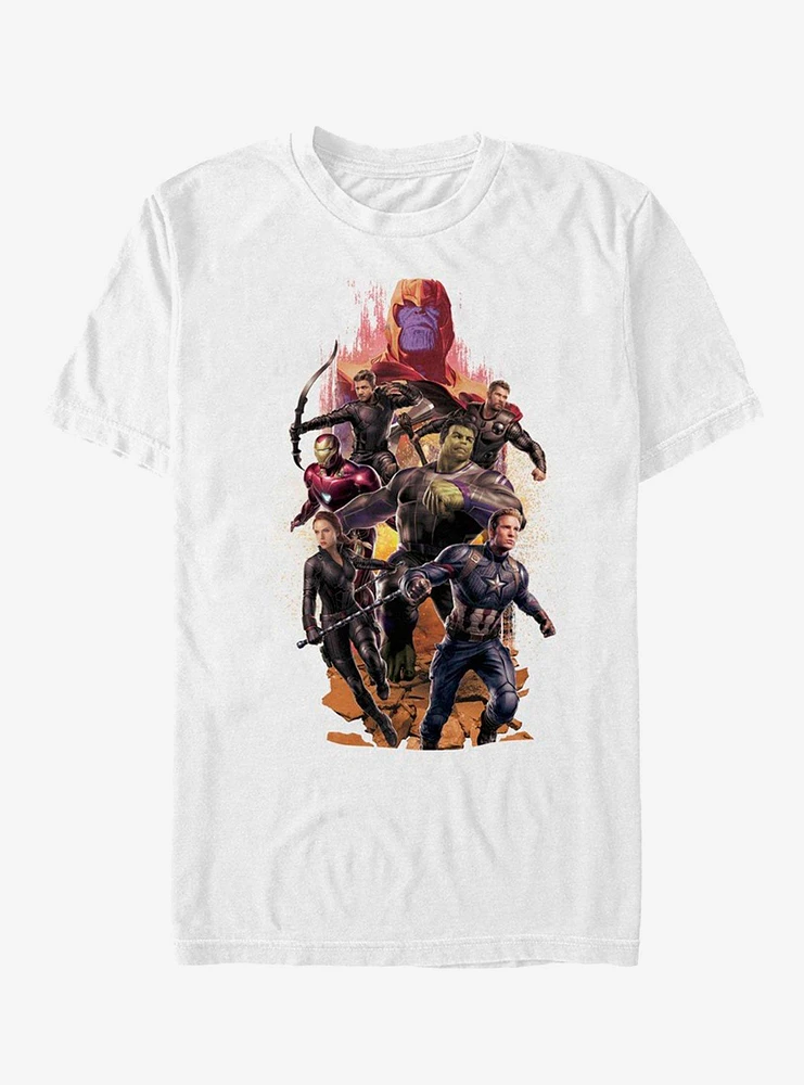 Marvel Avengers: Endgame Final Battle T-Shirt