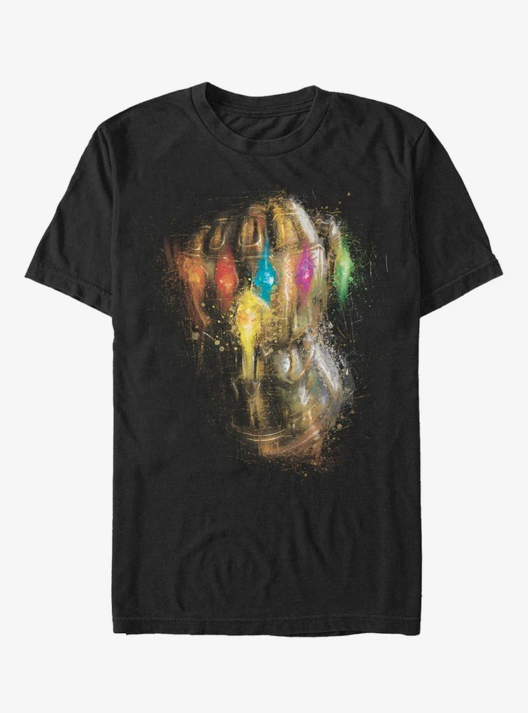 Marvel Avengers: Endgame Thanos Painting Glove T-Shirt