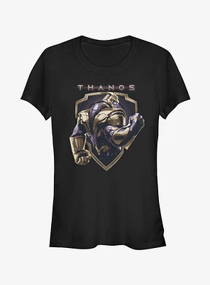 Marvel Avengers: Endgame Thanos Shield Girls T-Shirt