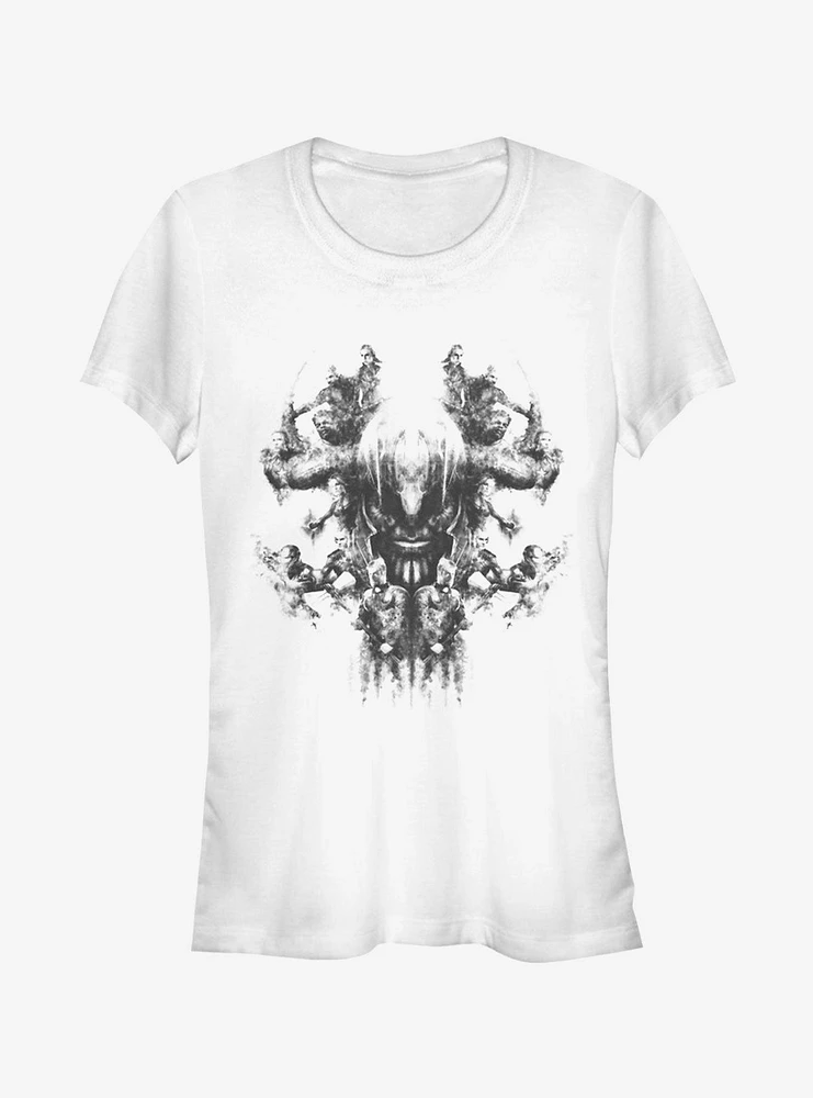 Marvel Avengers: Endgame Smoke Skull Girls T-Shirt