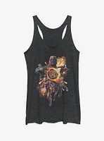 Marvel Avengers: Endgame Planet Explosion Girls Tank Top