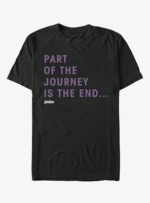 Marvel Avengers: Endgame Journey Ending T-Shirt