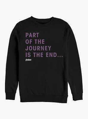 Marvel Avengers: Endgame Journey Ending Sweatshirt