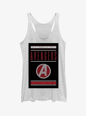 Marvel Avengers: Endgame Stronger Together Girls Tank Top