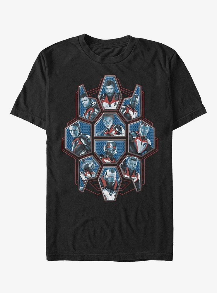 Marvel Avengers: Endgame Character Group T-Shirt