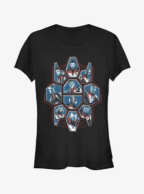 Marvel Avengers: Endgame Character Group Girls T-Shirt