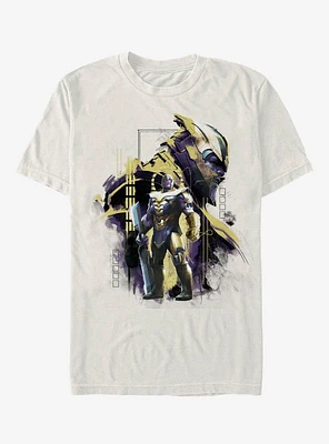 Marvel Avengers: Endgame Thanos Titan Frame Natural T-Shirt
