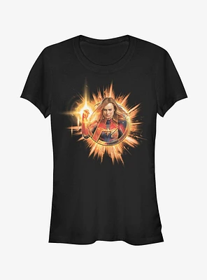 Marvel Avengers: Endgame Fire Captain Girls T-Shirt