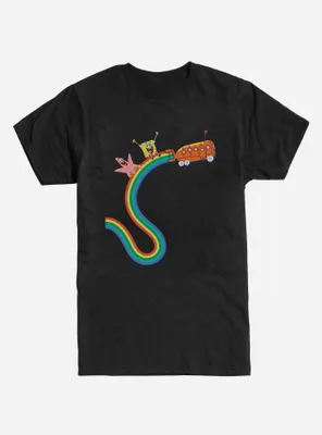 SpongeBob SquarePants Rainbow Bus T-Shirt