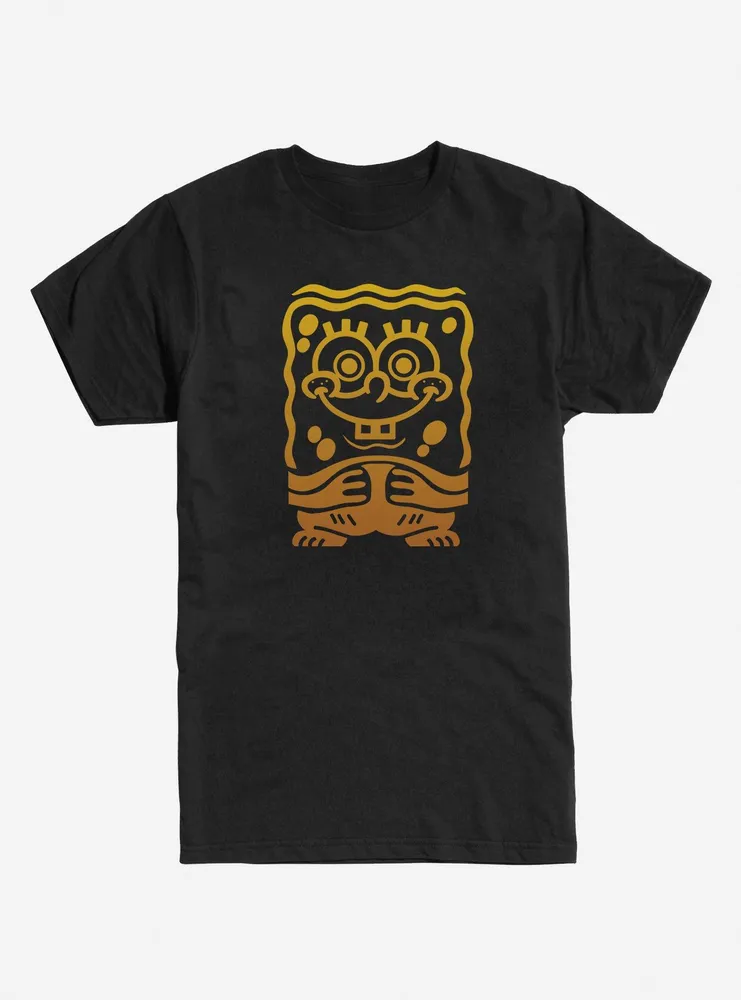 SpongeBob SquarePants Gold Logo T-Shirt