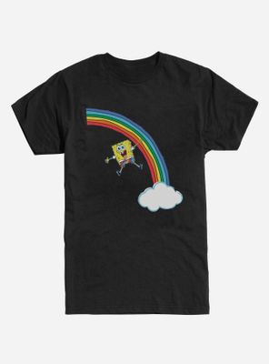 SpongeBob SquarePants Rainbow Cloud T-Shirt