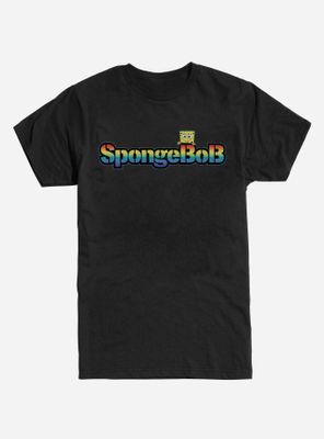 SpongeBob SquarePants Rainbow Logo T-Shirt