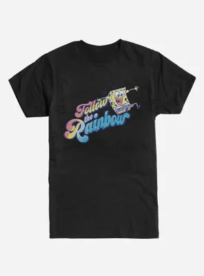SpongeBob SquarePants Follow The Rainbow T-Shirt