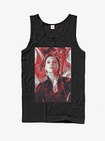 Marvel Avengers: Endgame Black Widow Red Painted Tank Top