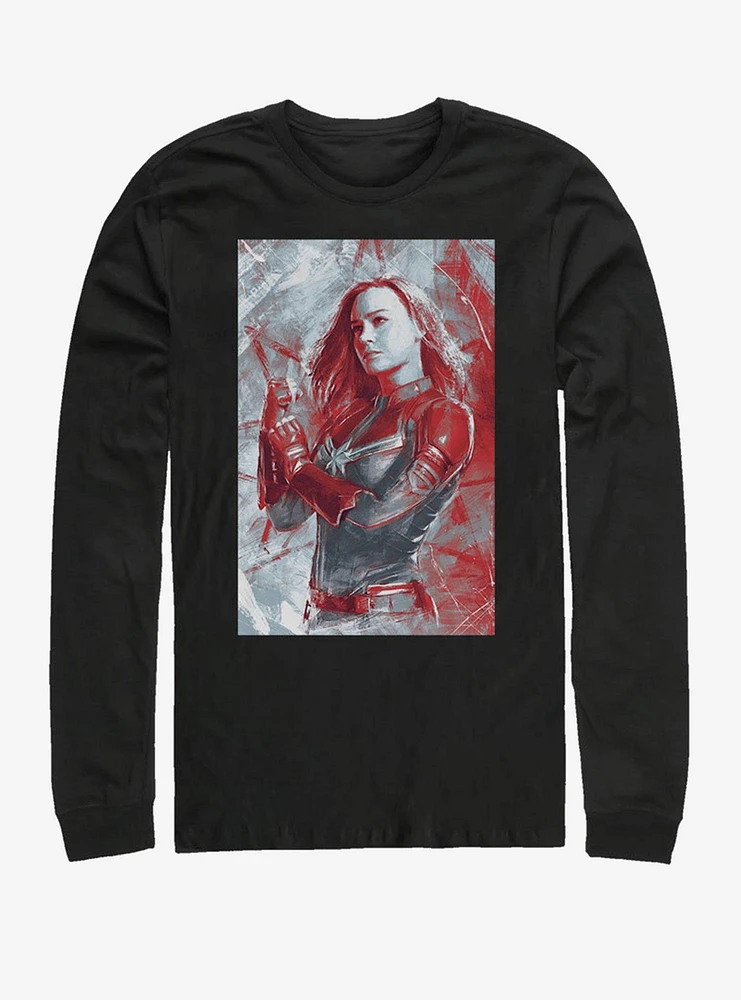 Marvel Avengers: Endgame Captain Red Long-Sleeve T-Shirt