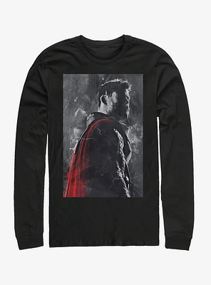 Marvel Avengers: Endgame Thor Painted Long-Sleeve T-Shirt