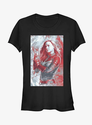 Marvel Avengers: Endgame Captain Red Girls T-Shirt