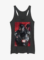 Marvel Avengers: Endgame War Machine Painted Girls Tank Top