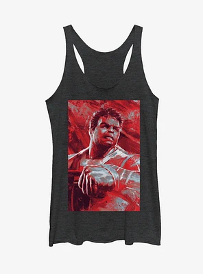 Marvel Avengers: Endgame The Hulk Painted Girls Tank Top