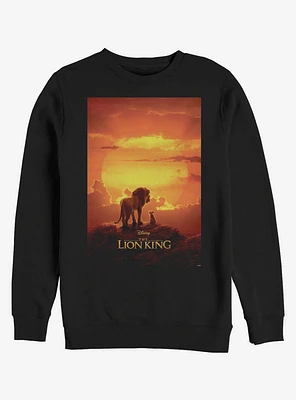 Disney The Lion King 2019 Pride Rock Poster Sweatshirt