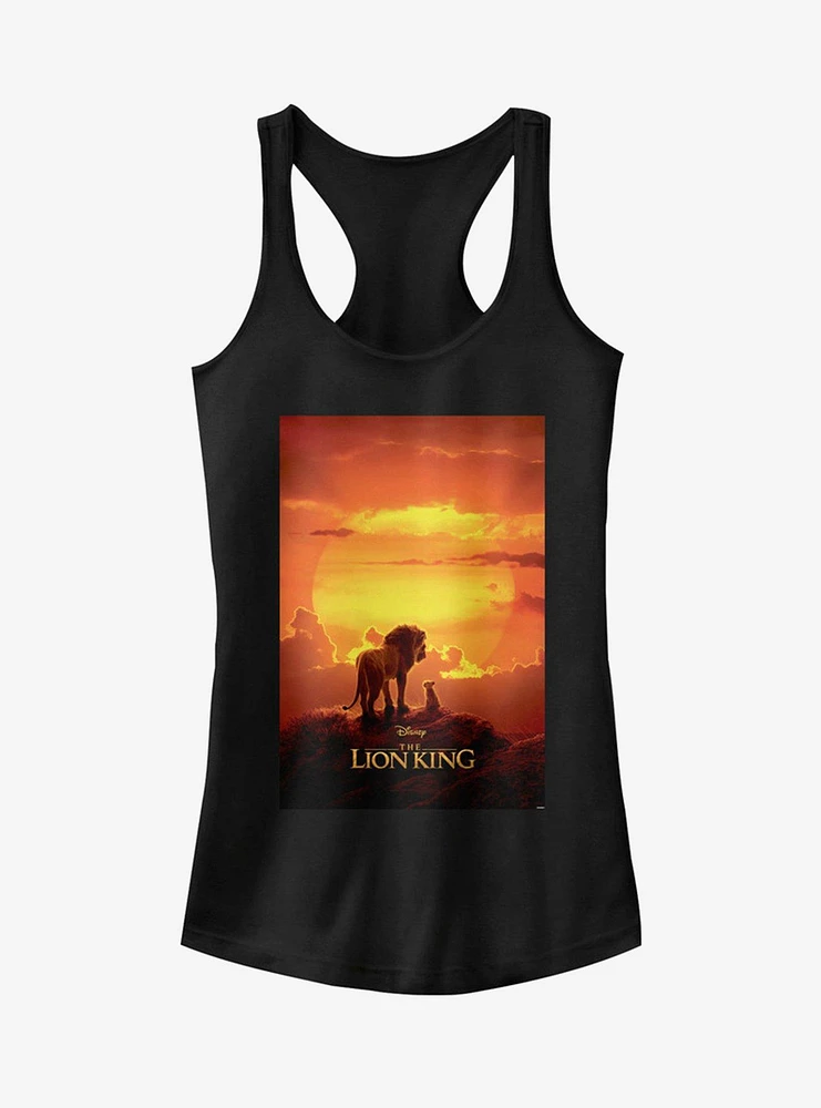 Disney The Lion King 2019 Pride Rock Poster Girls Tank Top