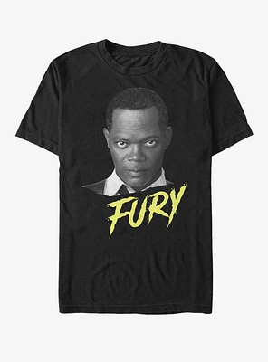Marvel Captain Grey Fury T-Shirt