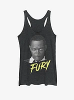 Marvel Captain Grey Fury Girls Tank