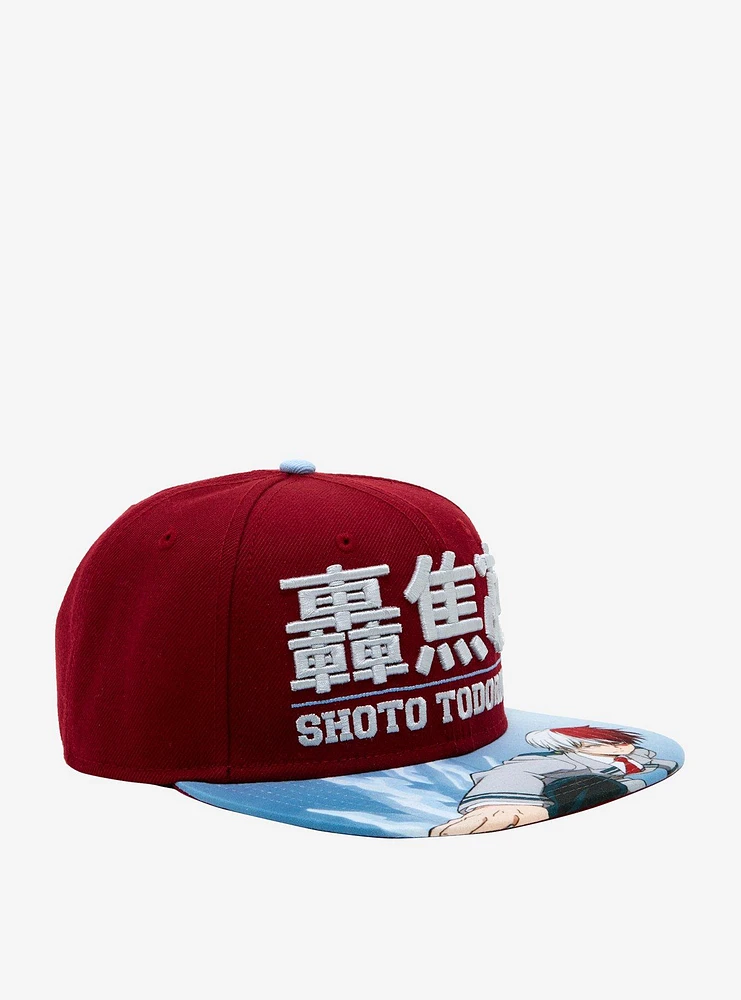 My Hero Academia Shoto Todoroki Snapback Hat