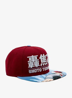 My Hero Academia Shoto Todoroki Snapback Hat