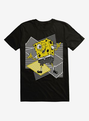 SpongeBob SquarePants Comp Striped T-Shirt