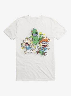 Rugrats Reptar Run Graffiti T-Shirt