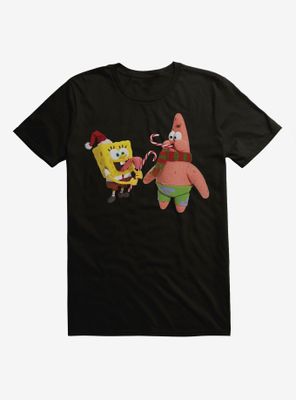 SpongeBob SquarePants Holiday Candy Cane T-Shirt