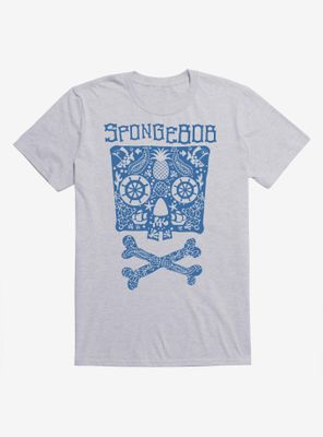SpongeBob SquarePants Skulls And Bones T-Shirt