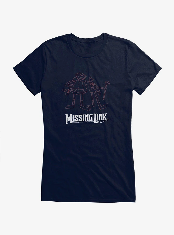 Missing Link Sketch Girls T-Shirt