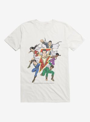 DC Comics Shazam! Group Heroes T-Shirt