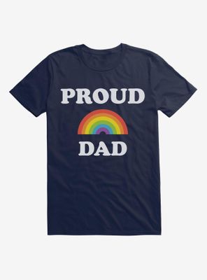 Pride Proud Rainbow Dad T-Shirt