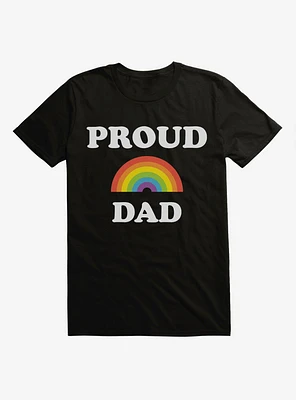Pride Proud Rainbow Dad T-Shirt
